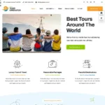 Tourism Agency Website Design with Free VPS Web Hosting