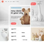Toy Store Website Design with Free VPS Web Hosting