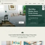 Travel Accommodation Website Design with Free VPS Hosting