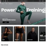 Underwear Shop Website Design