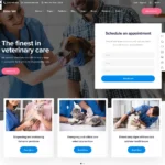 Veterinary Website Design with Free VPS Web Hosting