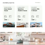 Beach House Website Design with Free VPS Web Hosting
