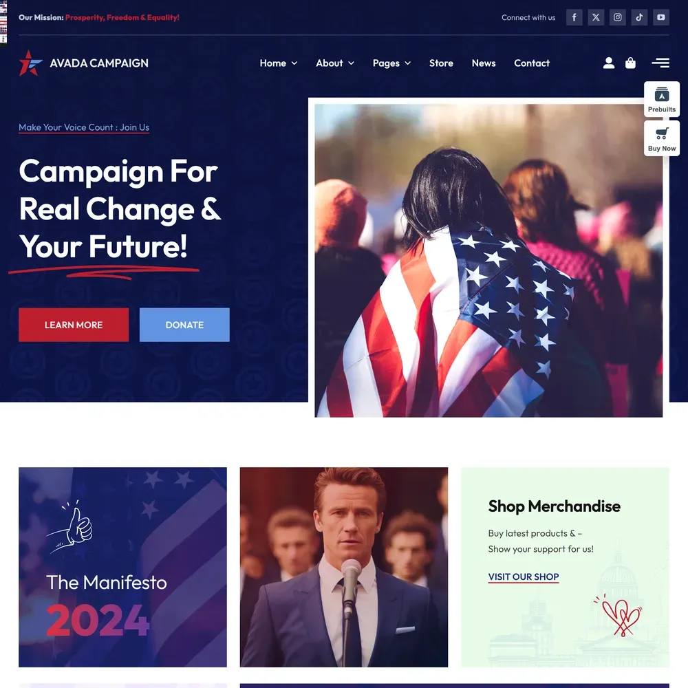 Campaign Website Design with Free VPS Web Hosting (1) Campaign Website Design with Free VPS Web Hosting