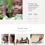 Charitable Service Website Design with Free VPS Web Hosting