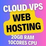 Cloud VPS Web Hosting with 24GB RAM, 12Cores, SSD Storage