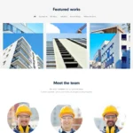 Construction Website Design with Free VPS Web Hosting