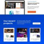 Digital Agency Website Design with Free VPS Web Hosting