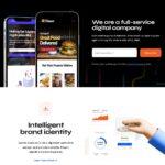 Digital Agency Website Design with Free VPS Web Hosting