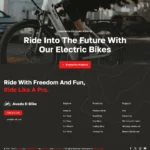 E-Bike Website Design with Free VPS Web Hosting