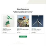 Sustainable Energy Website Design with Free VPS Web Hosting