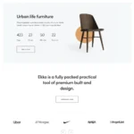 Furniture Website Design with Free VPS Web Hosting