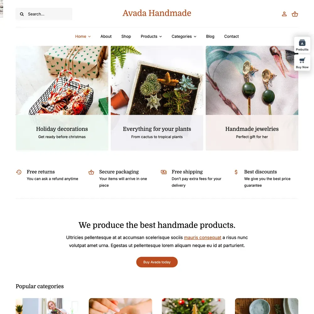 Handmade Shop Website Design with Free VPS Web Hosting (1) Handmade Shop Website Design with Free VPS Web Hosting