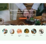 Holiday Decorations Website Design with Free VPS Web Hosting