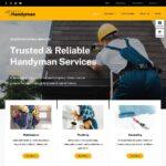 Handyman Website Design with Free VPS Web Hosting and Installation