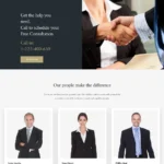 Lawyer Website Design with Free VPS Web Hosting