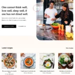 Nutritionist Website Design with Free VPS Web Hosting