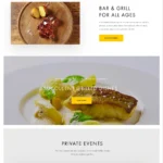Restaurant Website Design with Free VPS Web Hosting