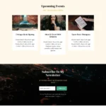 Biographer Website Design with Free VPS Web Hosting