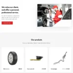 Car Servicing Website Design with Free VPS Web Hosting