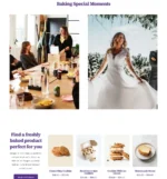 Bakery Website Design with Free VPS Web Hosting