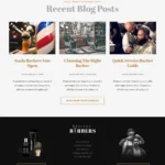 Barber Service Website Design with Free VPS Web Hosting