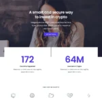 Cryptocurrency Website Design with Free VPS Web Hosting