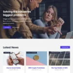Crypto Currency Website Design with Free VPS Web Hosting