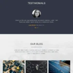 Electrician Service Website Design with Free VPS Web Hosting