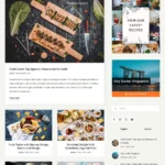 Food Corner Website Design with Free VPS Web Hosting