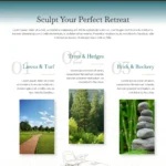 Landscaper Website Design with Free VPS Web Hosting