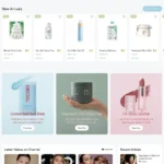 Makeup Shop Website Design with Free VPS Web Hosting