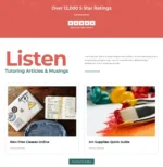 Online Learning Website Design with Free VPS Web Hosting