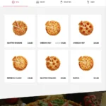 Pizza Website Design with Free VPS Web Hosting