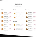 Pizza Website Design with Free VPS Web Hosting