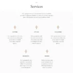 Salon Website Design with Free VPS Web Hosting