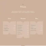 Hair Stylists Website Design with Free VPS Web Hosting