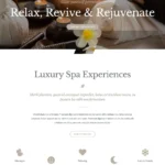 Spa Website Design with Free VPS Web Hosting