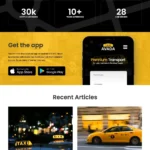 Taxicab Website Design with Free VPS Web Hosting