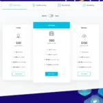 Hosting Service Website Design with Free VPS Web Hosting