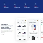 Shop App Website Design with Free VPS Web Hosting