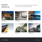 Architecture Website Design with Free VPS Web Hosting