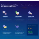 Web Hosting Business Website Design with Free VPS Hosting