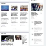 Retail News Website Design with Free VPS Web Hosting