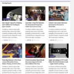 Retail News Website Design with Free VPS Web Hosting