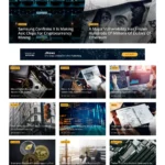 Crypto News Website Design with Free VPS Web Hosting