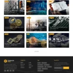 Crypto News Website Design with Free VPS Web Hosting
