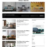 Interior News Website Design with Free VPS Web Hosting