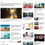 Local News Website Design with Free VPS Web Hosting