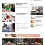 Parenting News Website Design with Free VPS Web Hosting