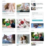Parenting News Website Design with Free VPS Web Hosting